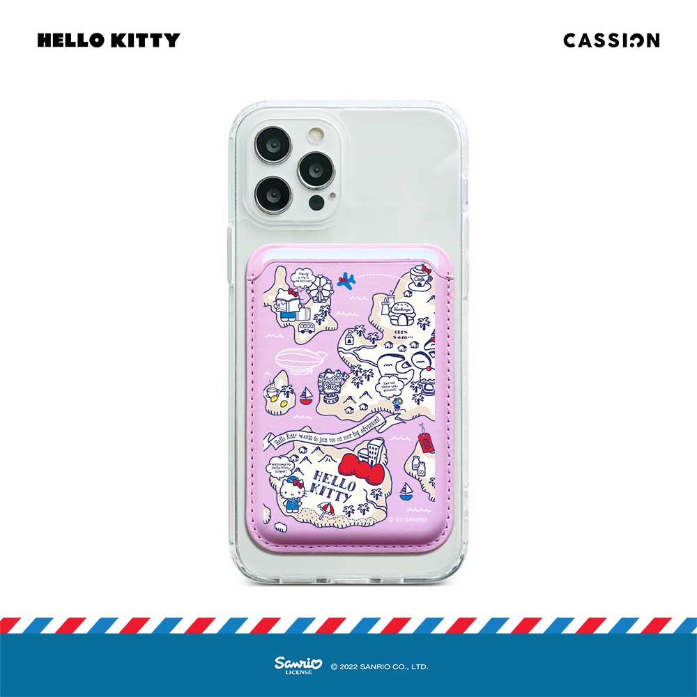 Kawaii Maps Magnetic Pocket Wallet