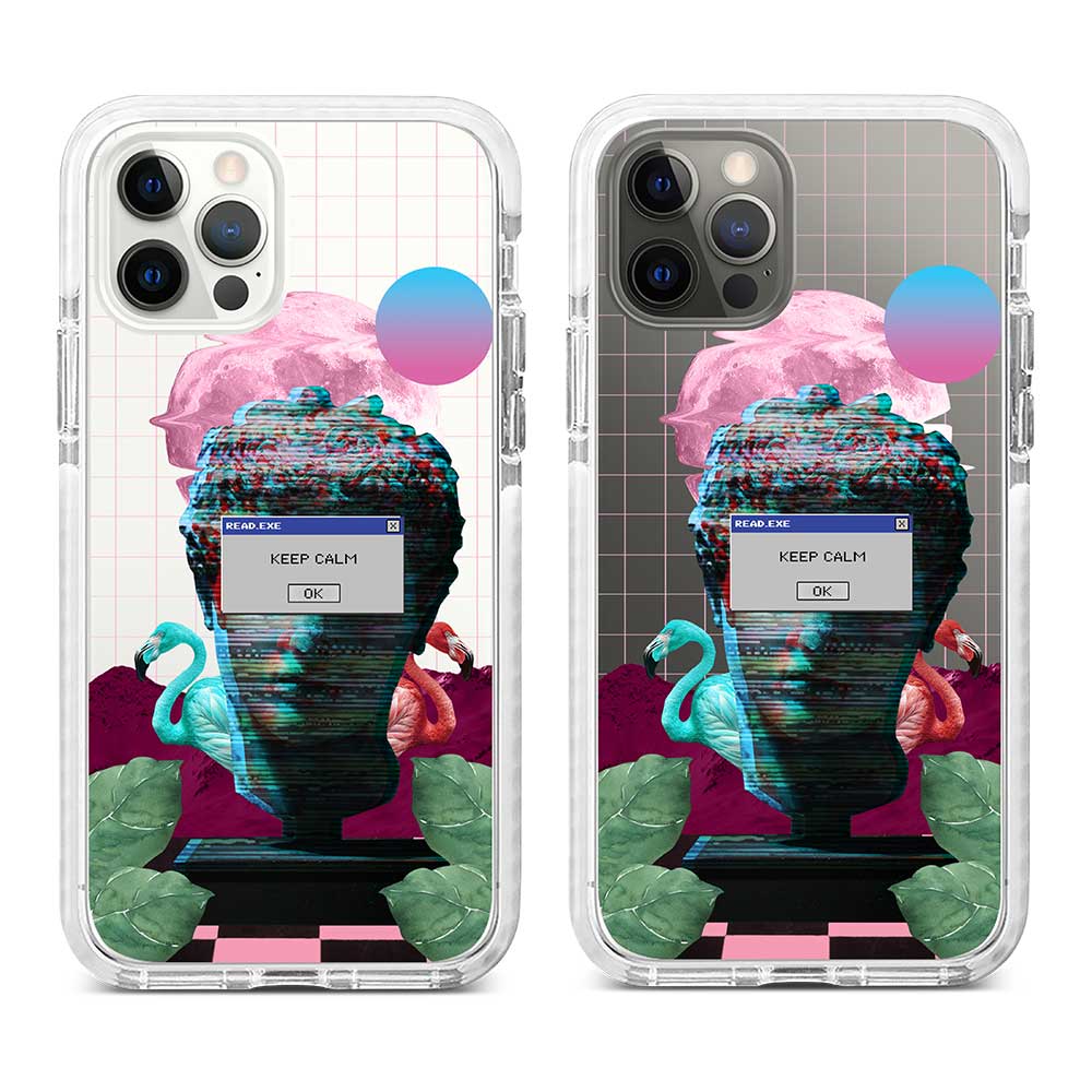 [Ready] Cassion Keep Calm for iPhone Hybrid Crystal Case iPhone XS Max