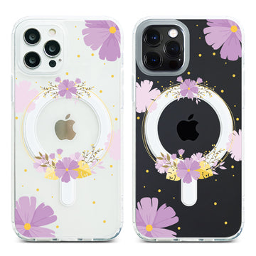 Lilac Flowers Harmony Magsafe Case