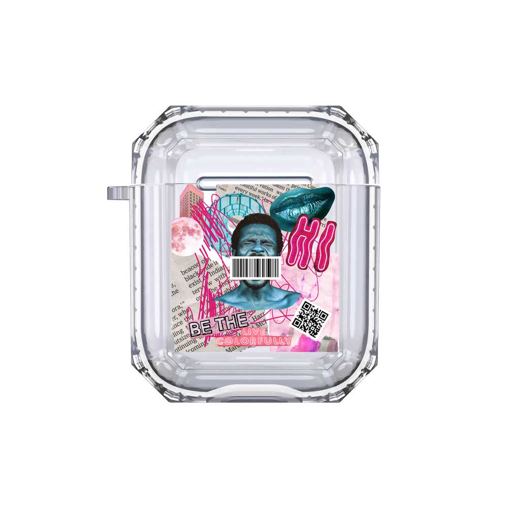 Live Colorfully Airpods Case