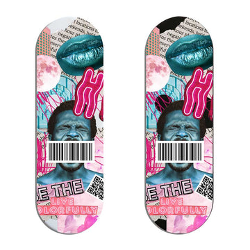 Live Colorfully Finger Grip