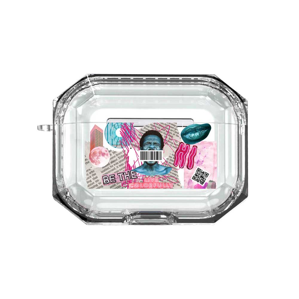 Live Colorfully Airpods Case