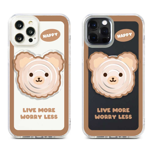 Live More Worry Less With Popup Stand Acrylic