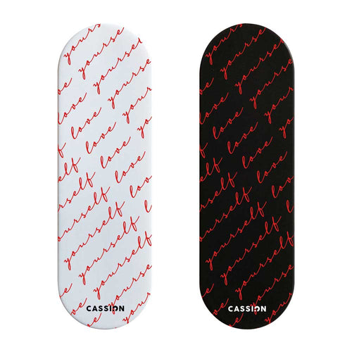 Love Yourself Pattern Finger Grip