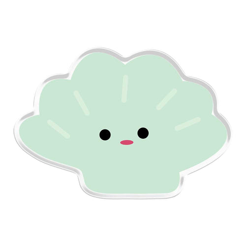 Mint Shell Acrylic Popup Stand