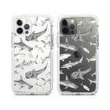 Monochrome Fishes Pattern