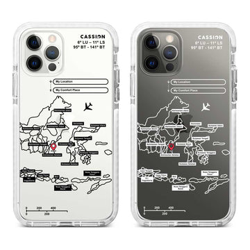My Comfort Place (Custom) / Kalimantan - Sulawesi - Jawa - Bali / Hybrid Crystal Case Samsung A54