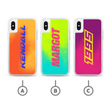 Put your name on it (Neon Sand Case)