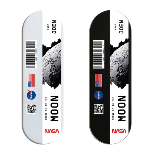 Nasa Wristband Custom - Moon Finger Grip