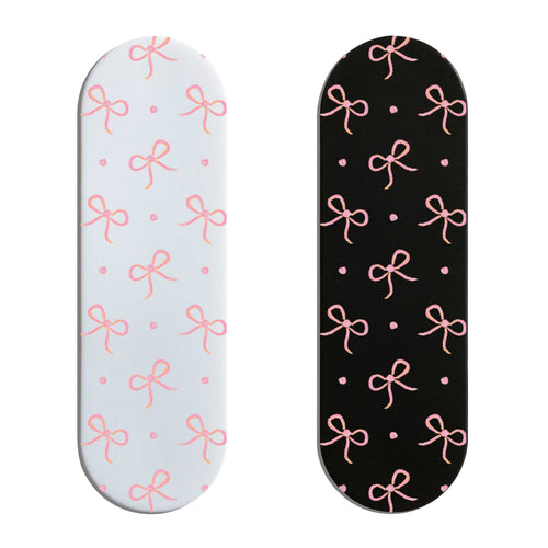 Peach Ribbons Finger Grip