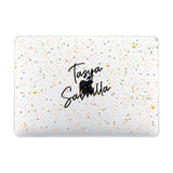 Personalized Glitter Name Macbook Case