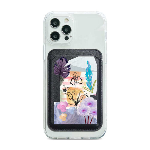 Punch Flower Magnetic Pocket Wallet