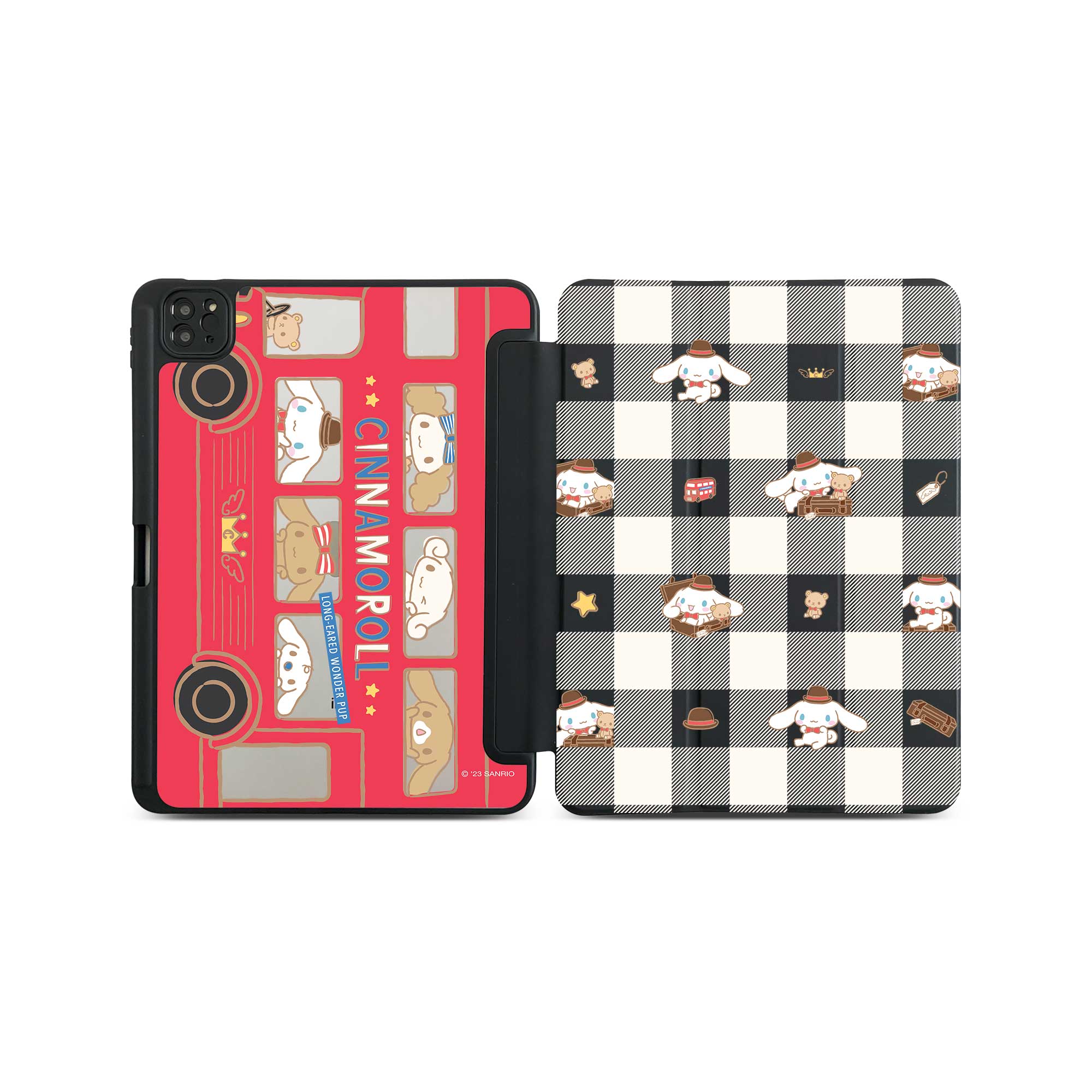 Busipda Red Double Decker Bus Ipad Case – Cassion Official