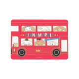 Red Double Decker Bus Macbook Case