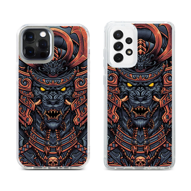 Ronin Wolf / Hybrid Crystal Case iPhone 11 Pro
