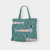 Tas Belanja Lipat Tote Bag Sausage Dog