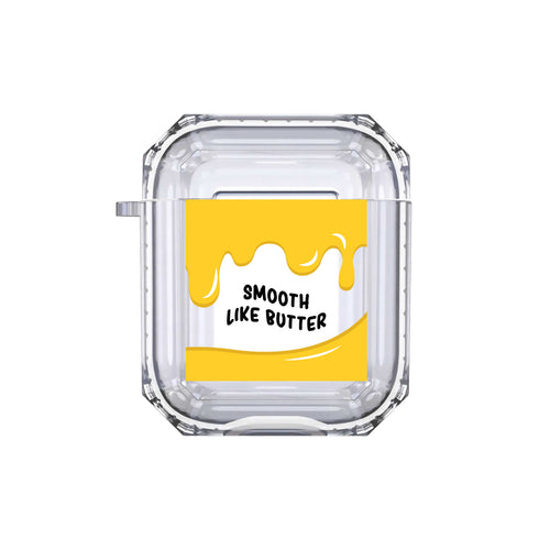 Smooth Like A Butter Airpods or Earbuds Case