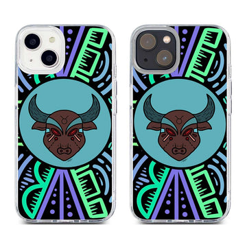 Zodiac by MSH / Taurus / Hybrid Crystal Case iPhone 14