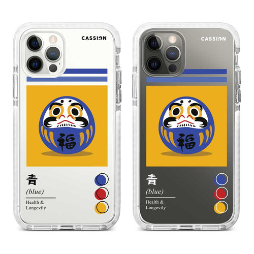 The Five Colors Of Daruma - Blue