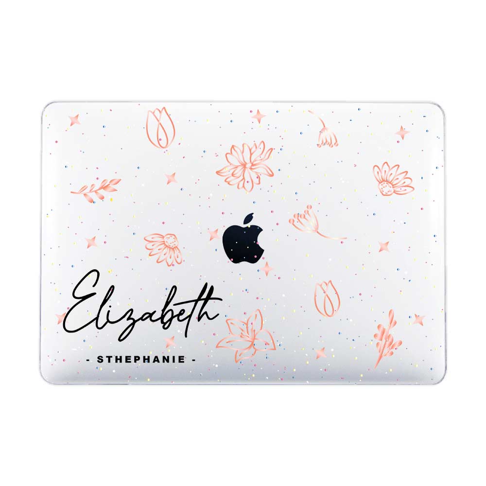 [Ready] The Flower With Your Name Macbook Case Macbook New Pro 13 Inch 2020 Hardcase Clear