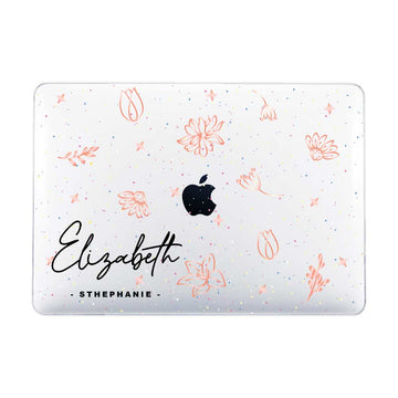 [Ready] The Flower With Your Name Macbook Case Macbook New Pro 13 Inch 2020 Hardcase Clear