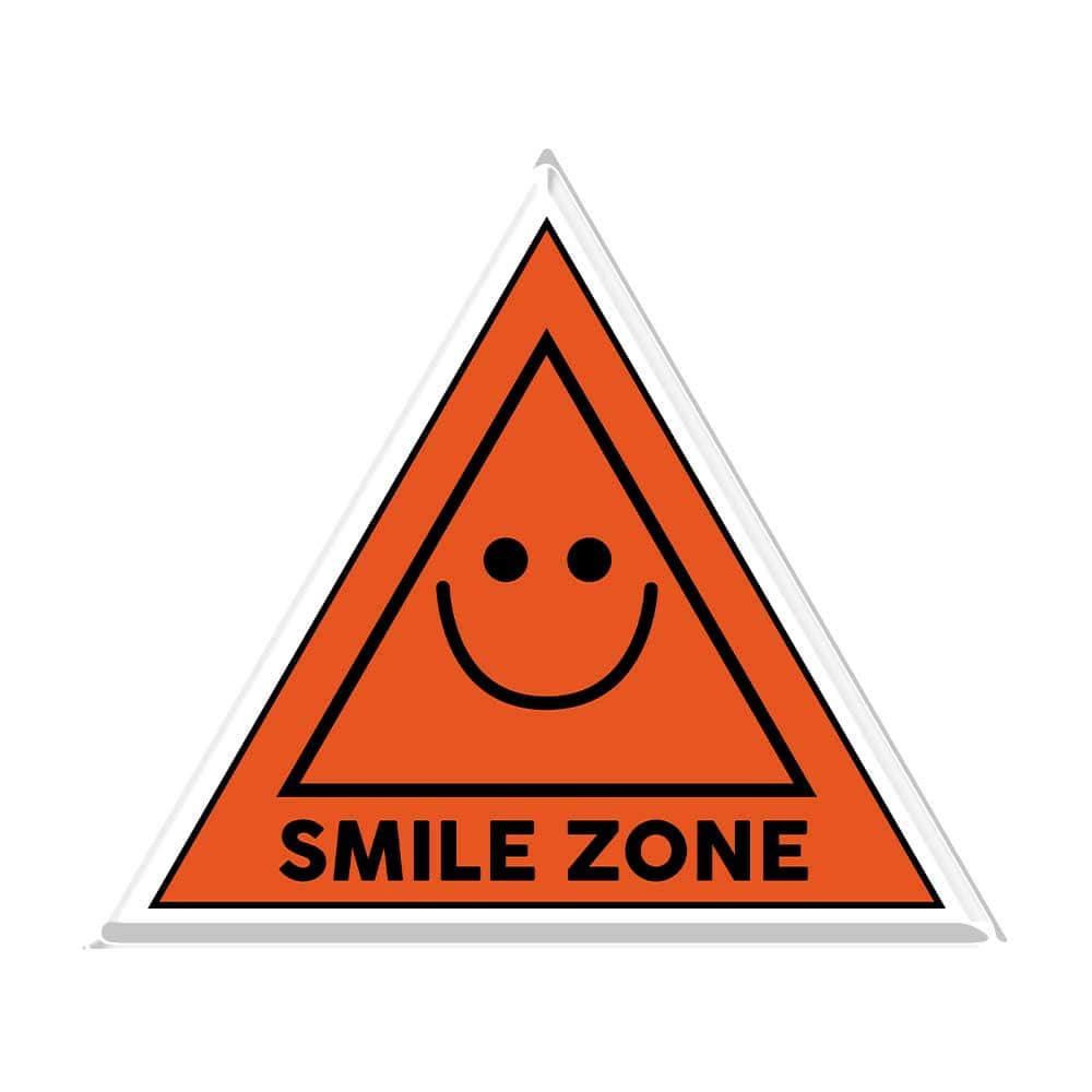 The Smile Zone Acrylic Popup Stand