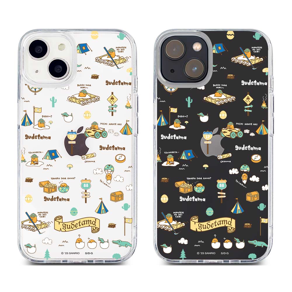 [READY] Time to Explore for iPhone Hybrid Crystal Case iPhone 13 Mini