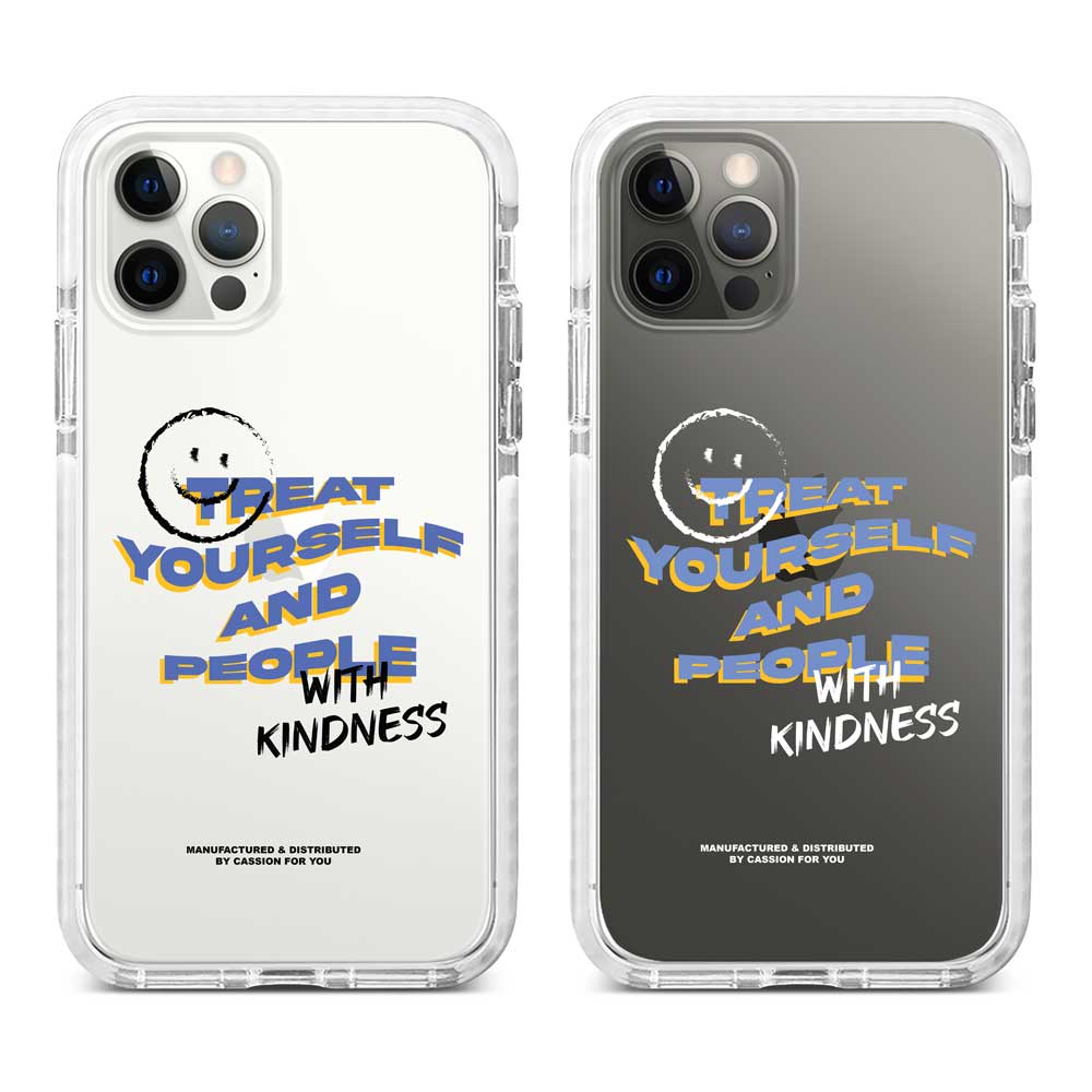 [Ready] Cassion Treat With Kindness for Samsung Hybrid Crystal Case Samsung A32 4G