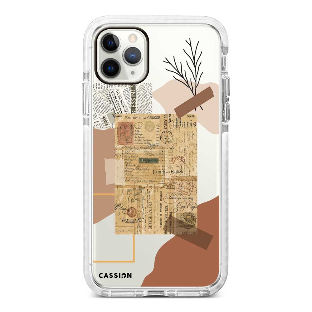 [Ready] Cassion Vintage Newspaper for Samsung Hybrid Rubber Case Samsung A52