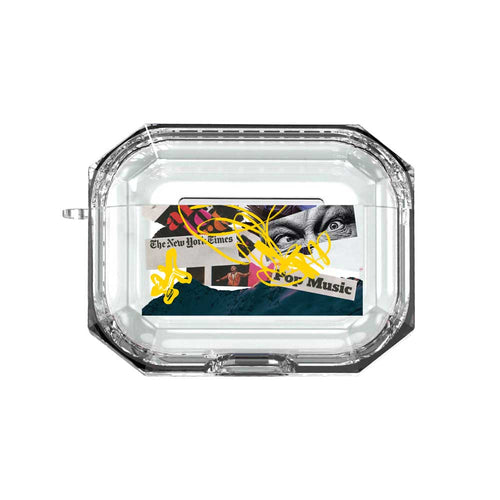 Yellow Brush Mountain Airpods Case