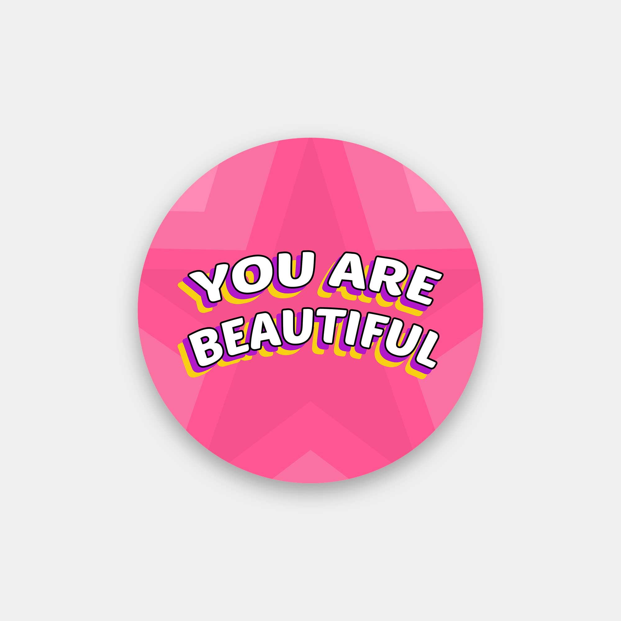 You Are Beautiful Popup Stand