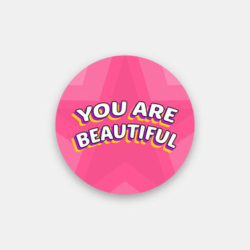 You Are Beautiful Popup Stand