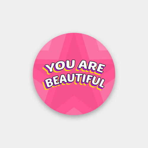 You Are Beautiful Popup Stand