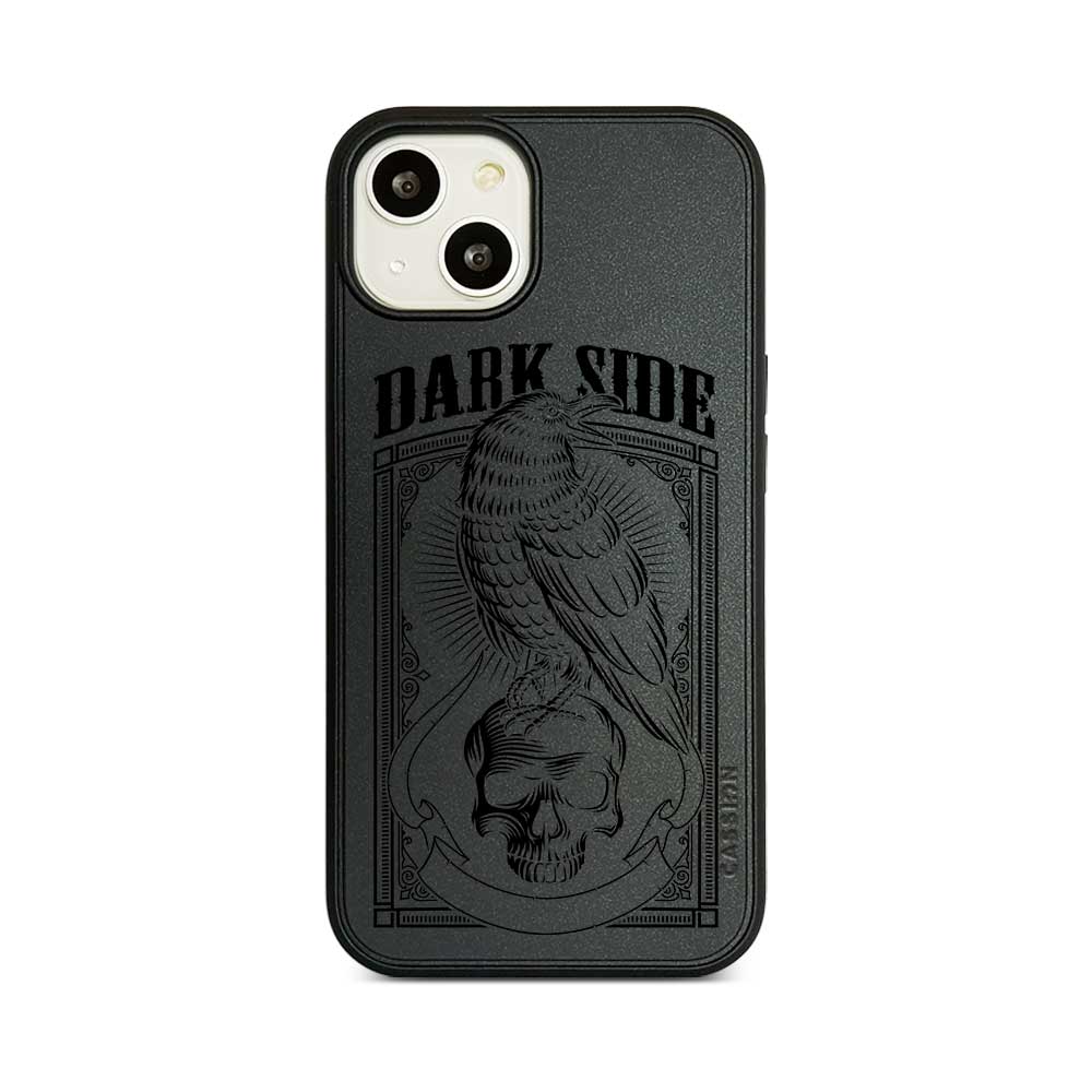 Dark Side Black Embossed Style