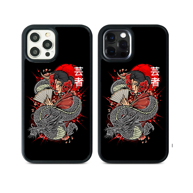 [Ready] Cassion Oni Geisha for iPhone Hybrid Crystal Case iPhone XR