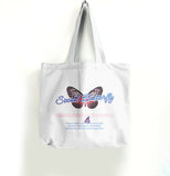 Tas Belanja Lipat Tote Bag Social Butterfly